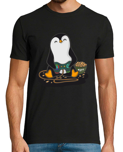 Image of gamer penguin