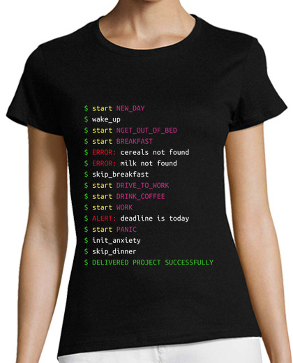 Image of life of a programmer coding geek gift