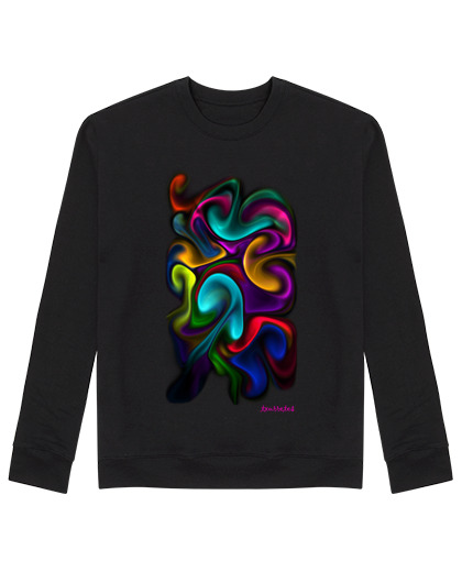 Sweat Unisexe Homme, sweat, noir