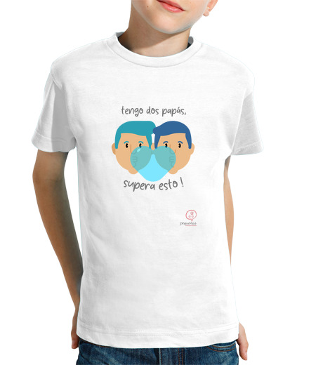 Image of i have 2 dads - unisex, manga , white