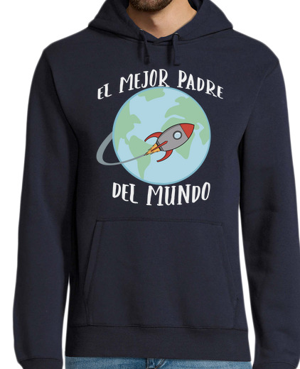 Sweat-shirt À Capuche Pour Homme le meilleur père du monde