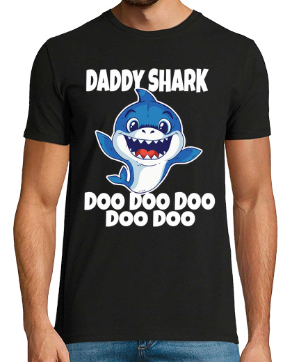 Image of cute daddy shark doo doo doo
