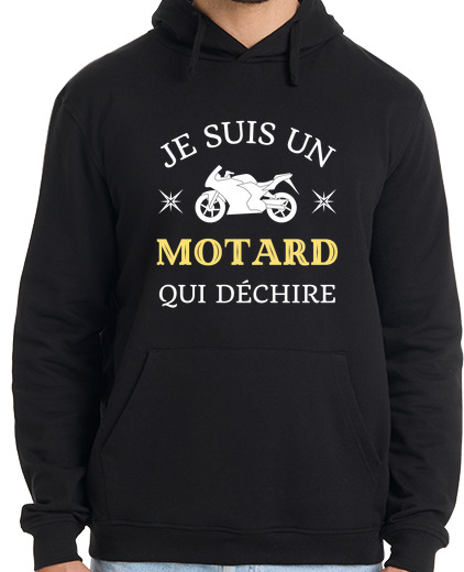 Image of biker who rips humor motorcycle man