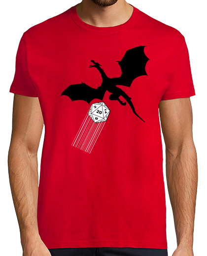 Image of t-shirts master role dragon dice