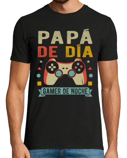 Image of dad by day gamer at night