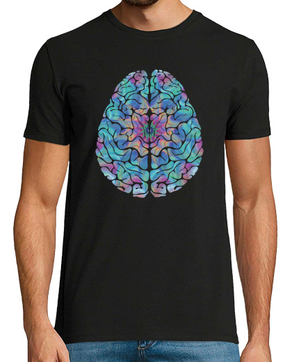Image of human anatomy brain psychedelic gift trippy surreal colorful