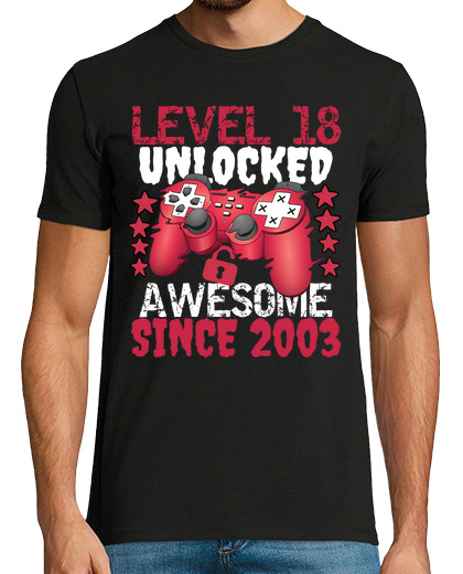 Image of level 18 unlocked awesome since 2003