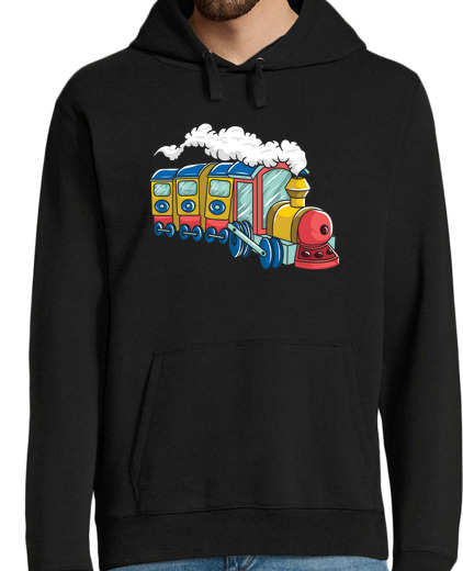 Sweat-shirt À Capuche Pour Homme enfants train enfants locomotive