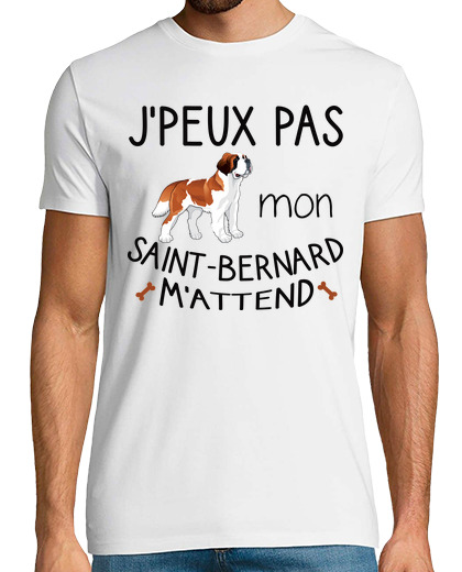 Image of I can39t wait for my saint bernard dog