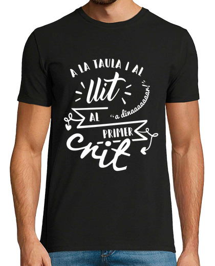 Image of a la taula samarreta valenciana unisex