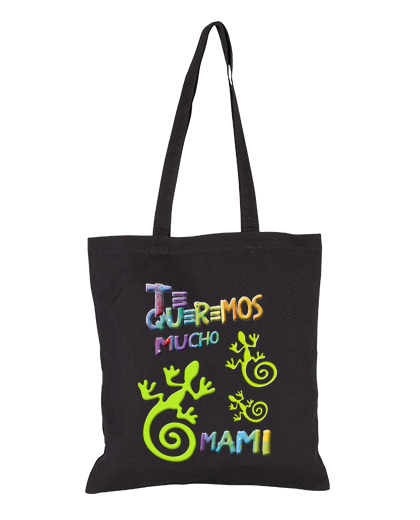 Bolsa De Tela Te queremos mami. Mi Geco para Mamá laTostadora