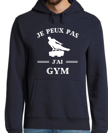 Sweat-shirt À Capuche Pour Homme je peux pas j ai gym humour gym homme