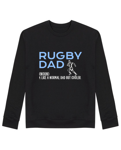 Sweat Unisexe papa de rugby