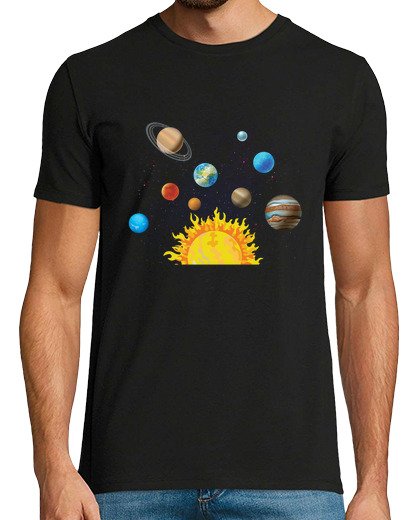Image of solar system space