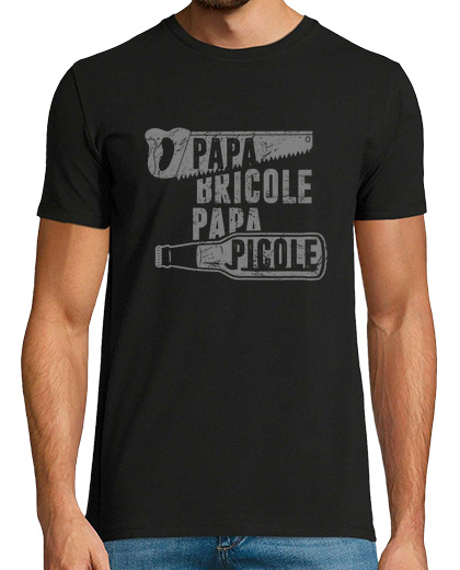 Image of papa bricole papa picole funny word game father in french