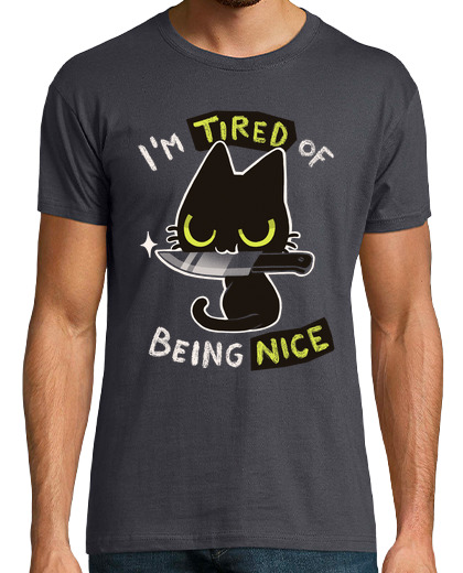 Image of tired of being nice - cute but rude cat