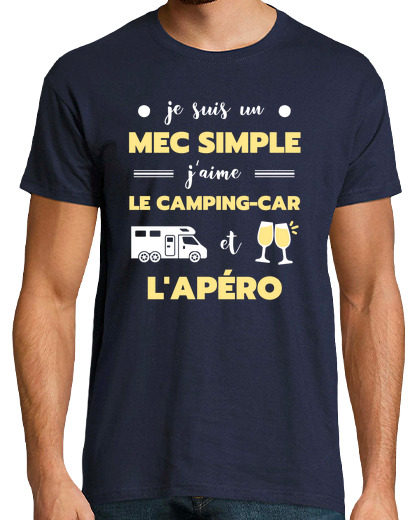 Image of camper van apero humor retirement man