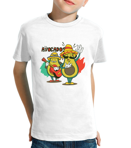 Tee Shirt Pour Enfant Manche Courte avocats mariachi