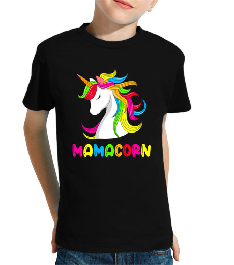 Tee Shirt Pour Enfant Manche Courte mamacorn