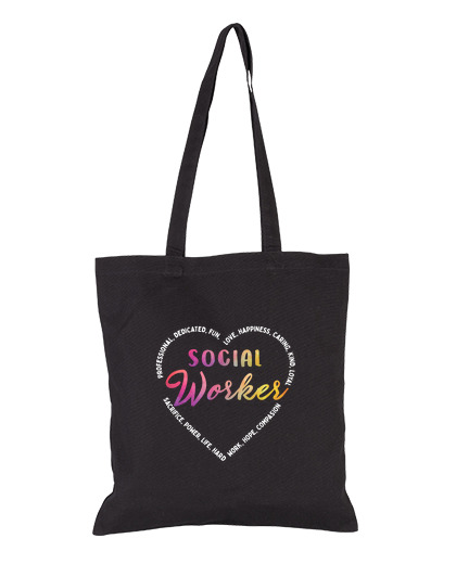 Image of happy social workers month 2021 social