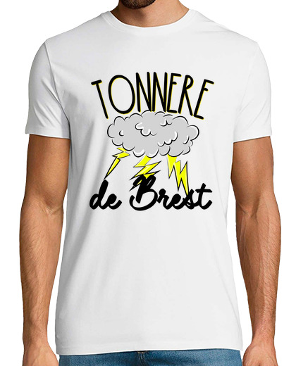 Tee Shirt Homme Manche Courte Tonnerre de brest