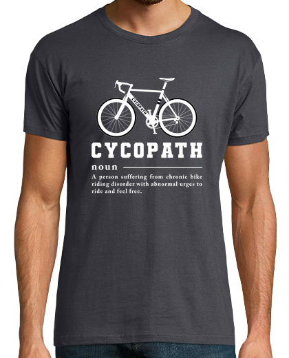Image of cycopath funny cycling road bike