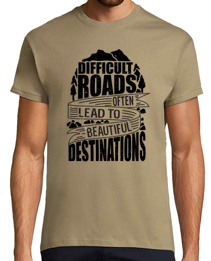 Image of difficult roads travel voyager quote