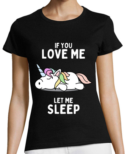 Image of sleeping unicorn funny gift