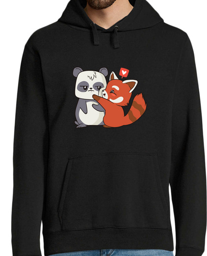 Sweat-shirt À Capuche Pour Homme love pnada