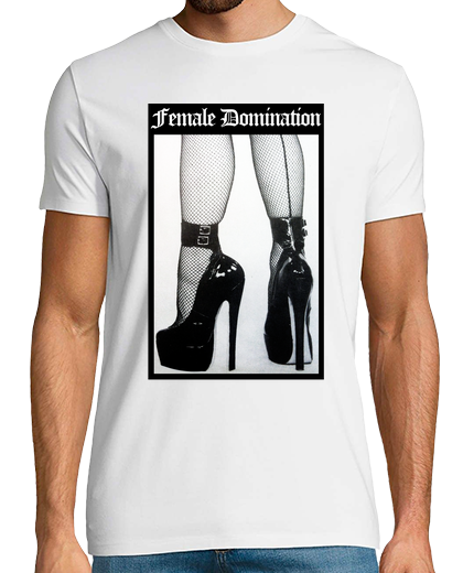 Image of female domination colored background