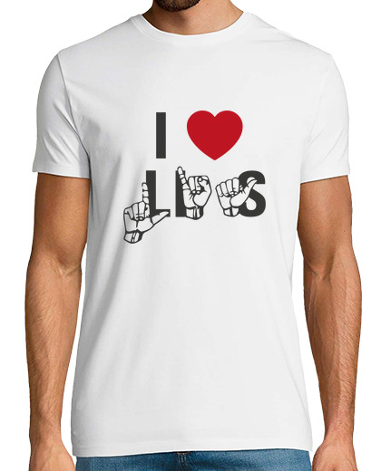 Image of i love lis - black
