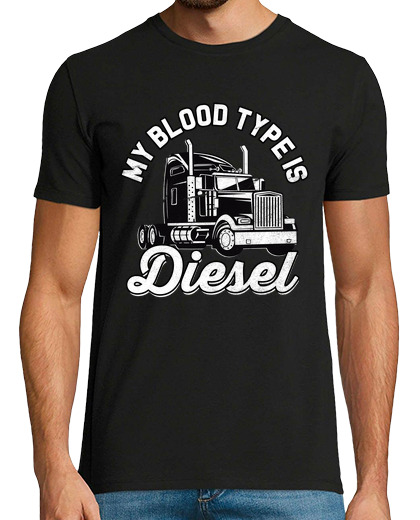 Image of my blood type is diesel diesel