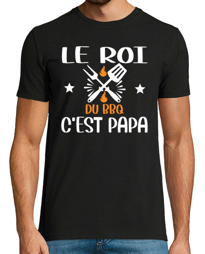 Image of bbq king daddy humor barbecue