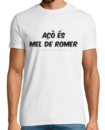 Image of here is mel de romer samarreta valenciana unisex