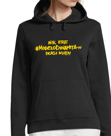 Sweat-shirt À Capuche Pour Femme #modelodinamita