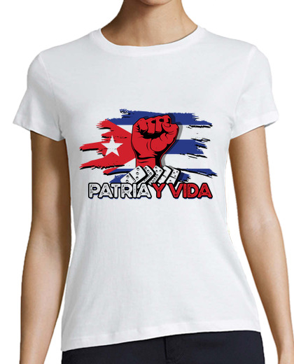 Image of patria y vida cubano cubana pride