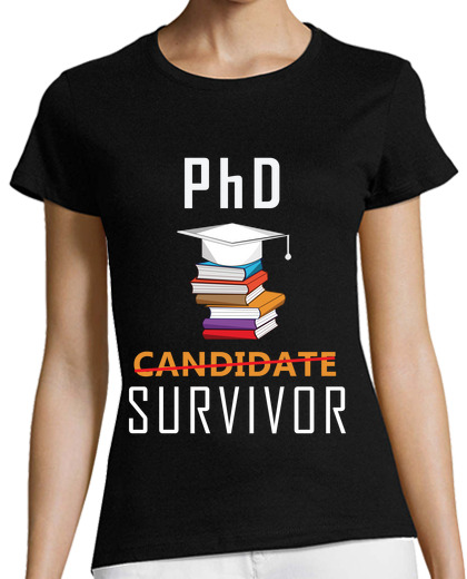Image of phd survivor funny student doctorate