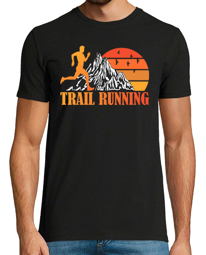 Image of trail running hit the trail runner gift