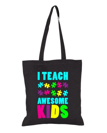 Image of i teach awesome kids autism awareness