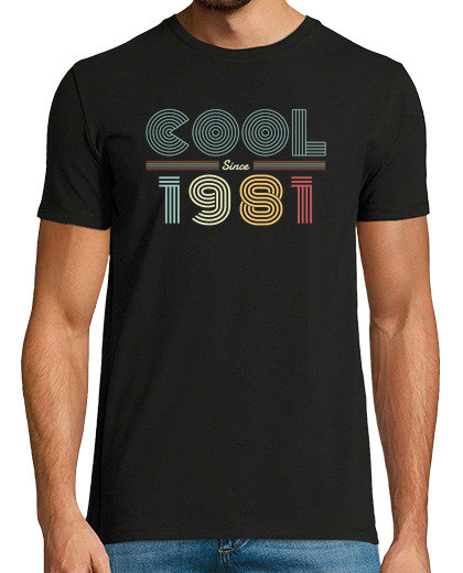 Image of cool since 1981 vintage 40th birthday
