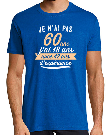 Image of 60 years gift idea t-shirt