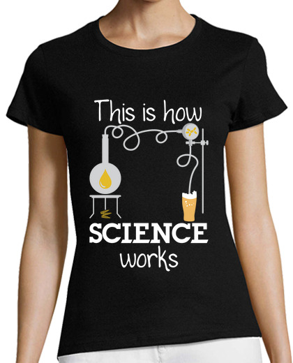Image of this is how science works funny beer
