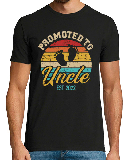 Image of Promoted to uncle 2022 vintage retro