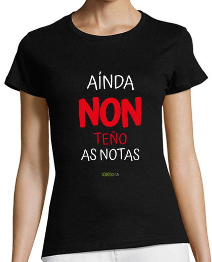 Image of t shirt for teacher - i still don't have the grades in galician, for dark colors