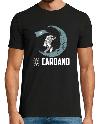 Image of cardano moon astronaut crypto hodl coin