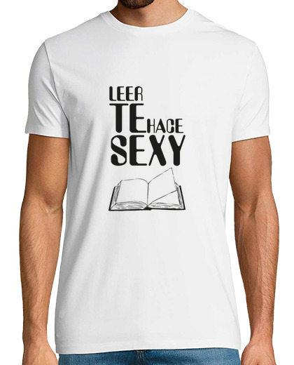 Tee Shirt Homme Manche Courte lecture vous rend sexy