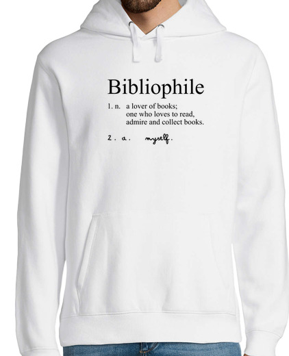 Sweat-shirt À Capuche Pour Homme bibliophile