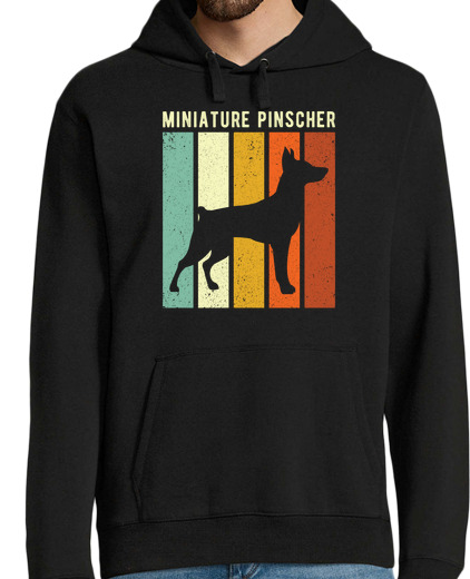 Sweat-shirt À Capuche Pour Homme pinscher miniature