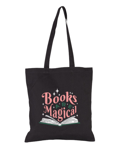 Image of books are magical funny book reader