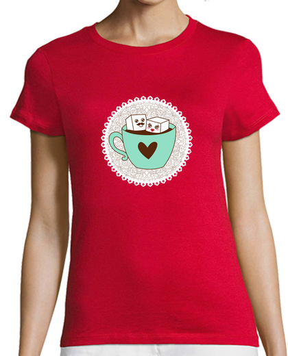 Image of relaxing cup of coffee with milk hipster